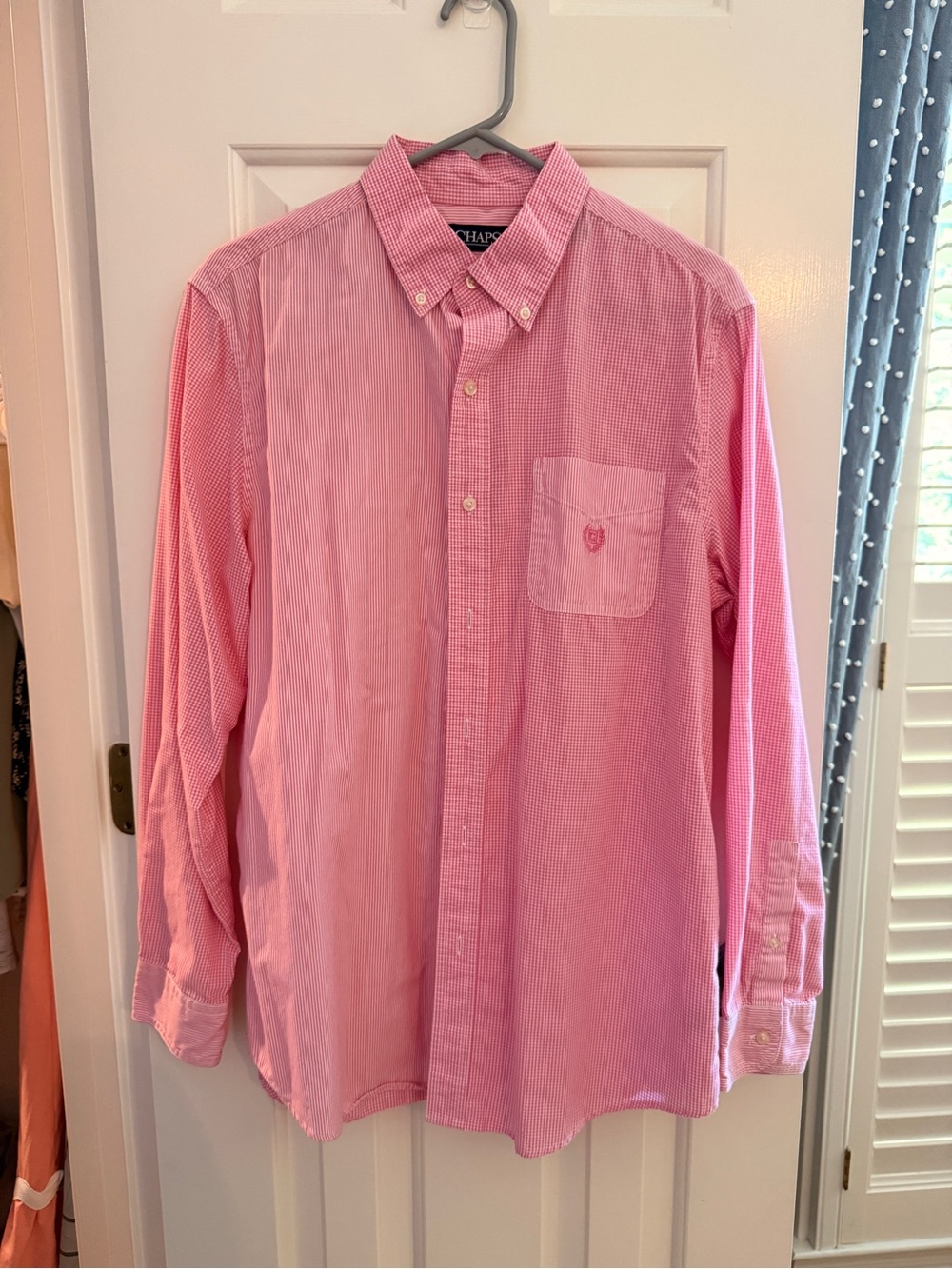 Chaps Men’s Pink Button-Down Shirt